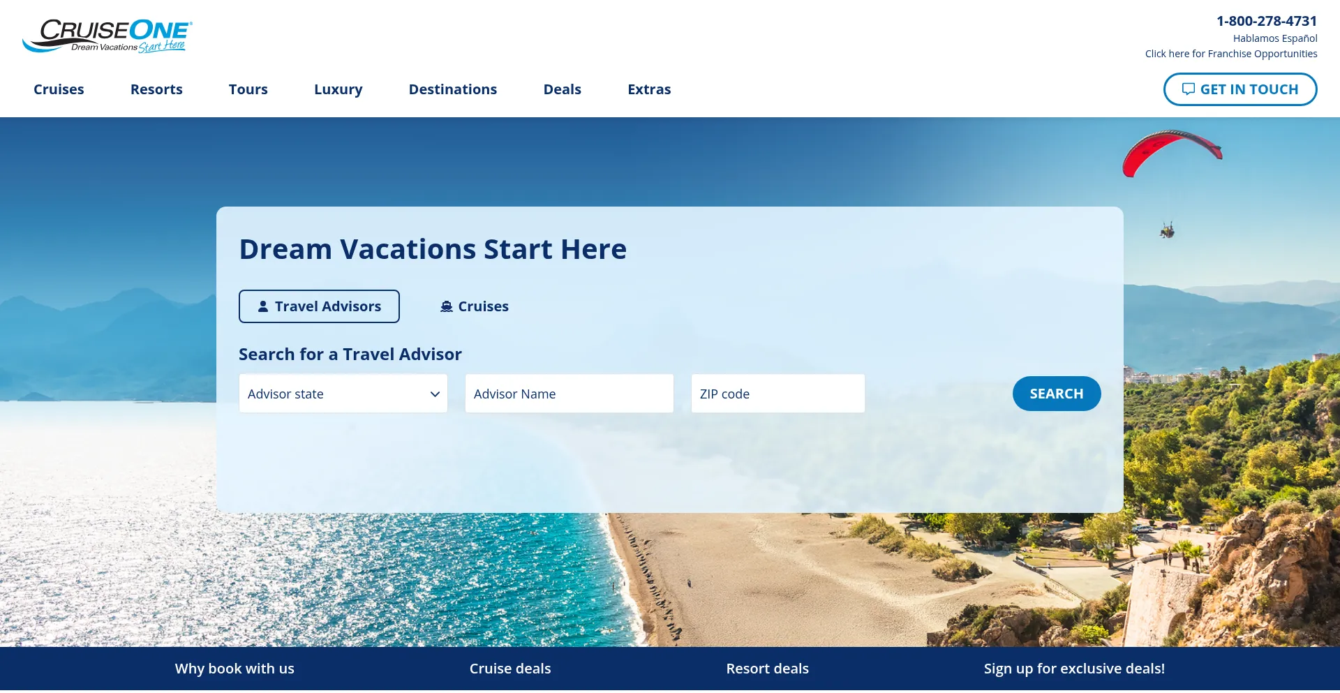 ¿És Seguro y Confiable Cruiseone.com?