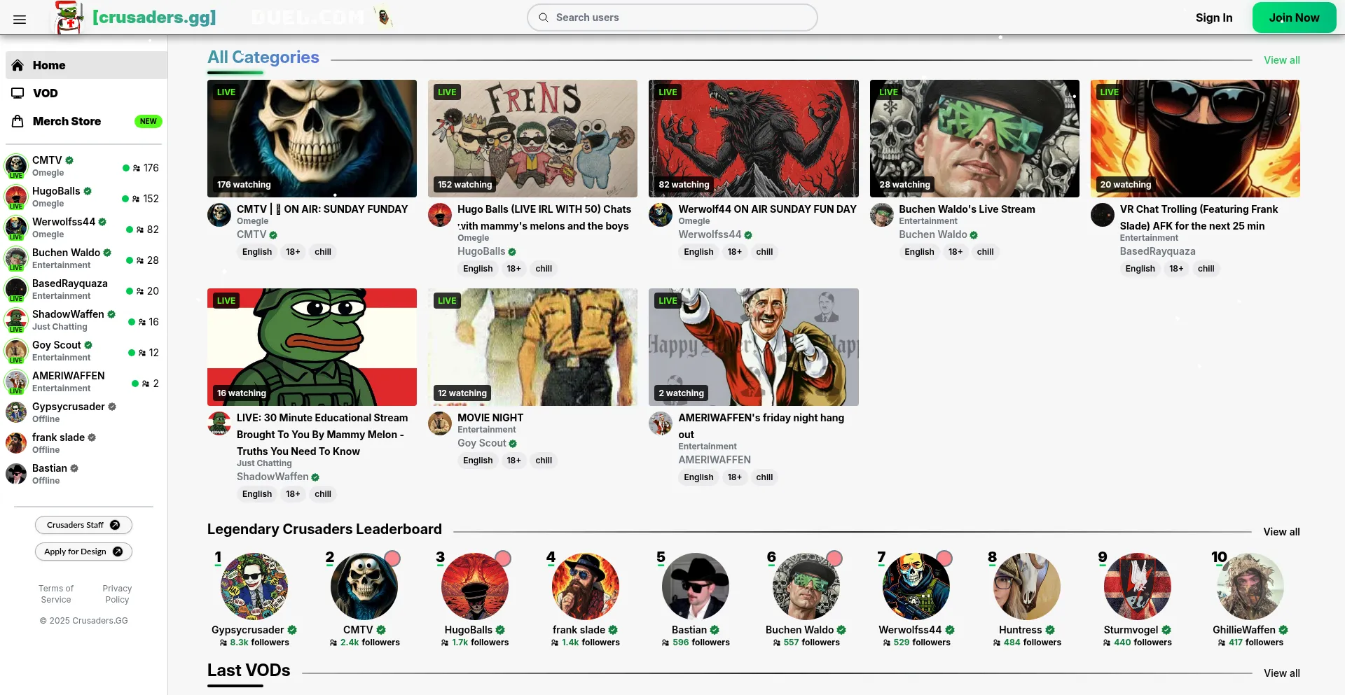 Crusaders.gg