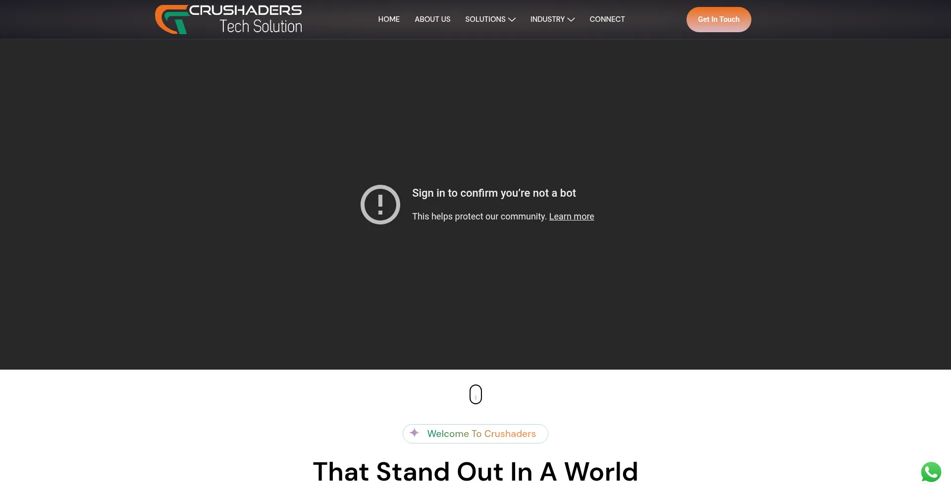 ¿És Seguro y Confiable Crushaderstech.com?
