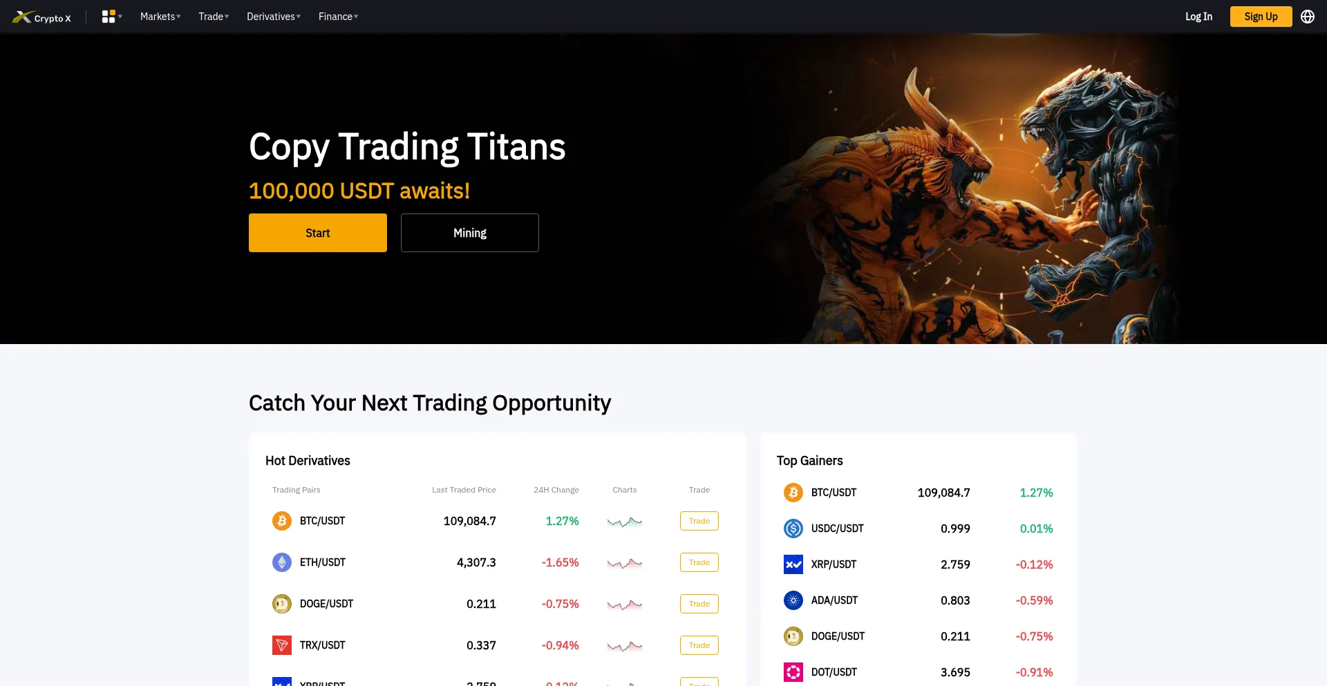 Website screenshot of Crypt0xsvip.com