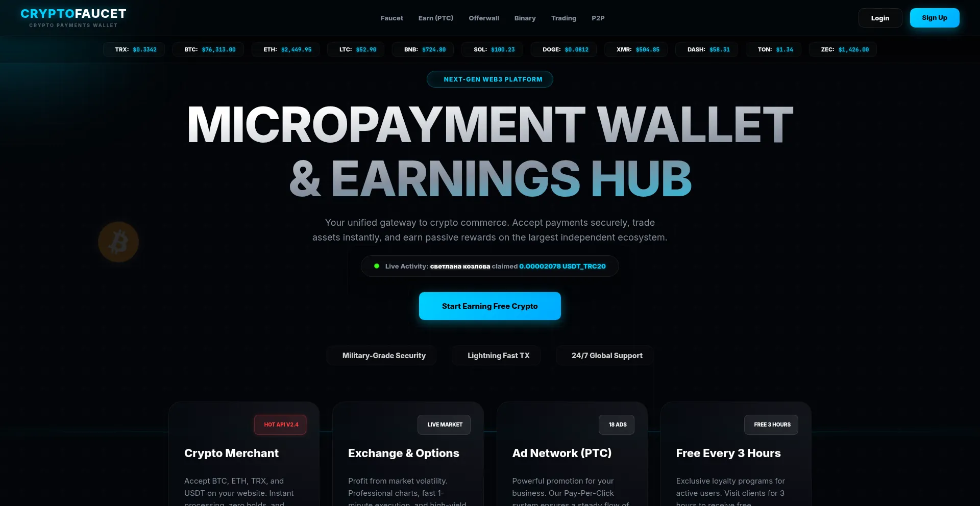Cryptofaucet.cc