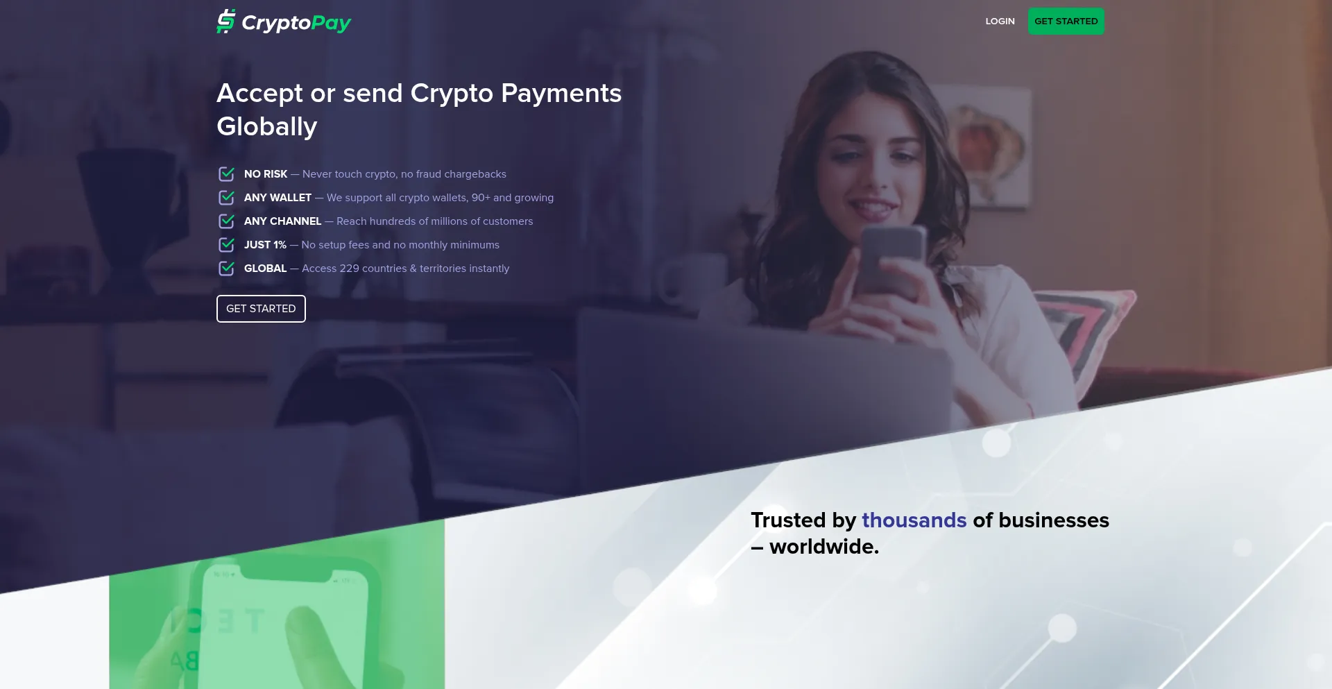 Cryptopay.io Screenshot