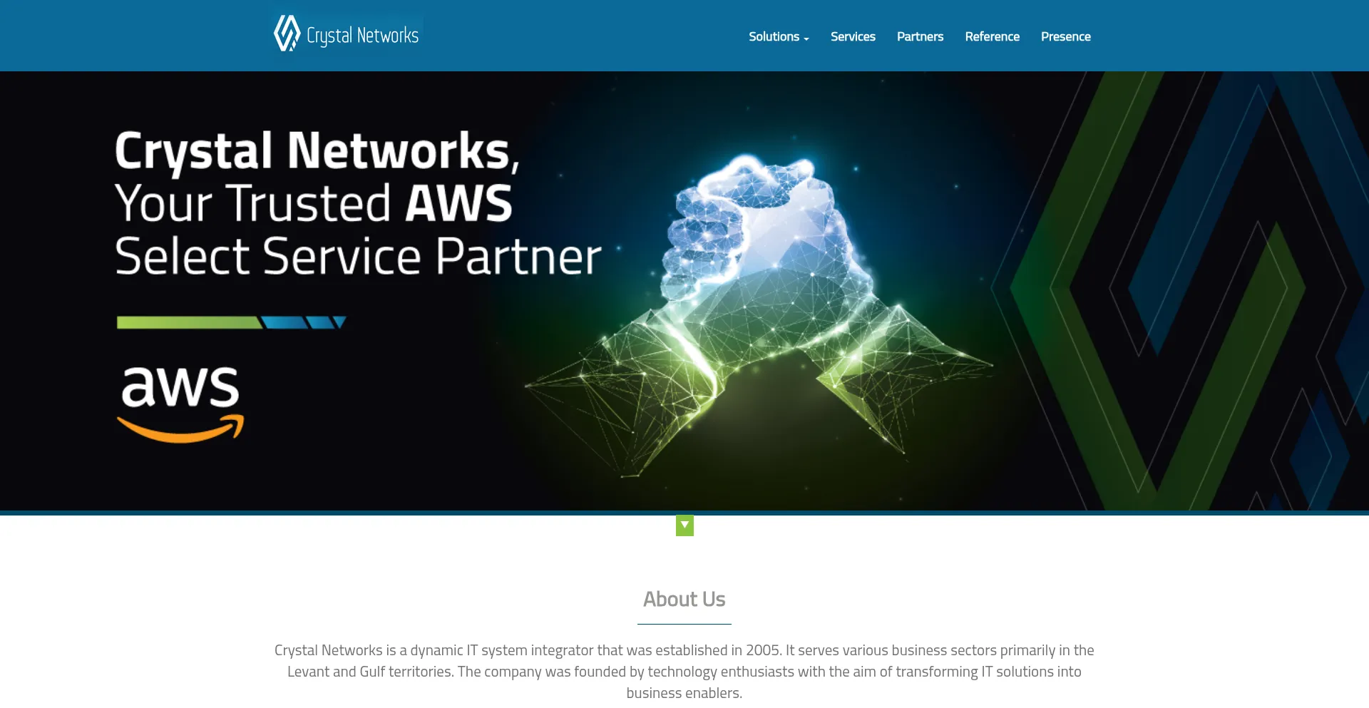 Crystalnt.com Screenshot