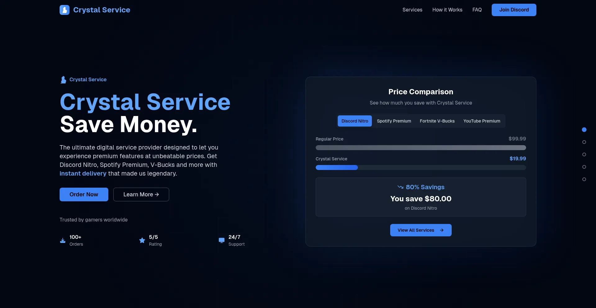 ¿És Seguro y Confiable Crystalservice.xyz?