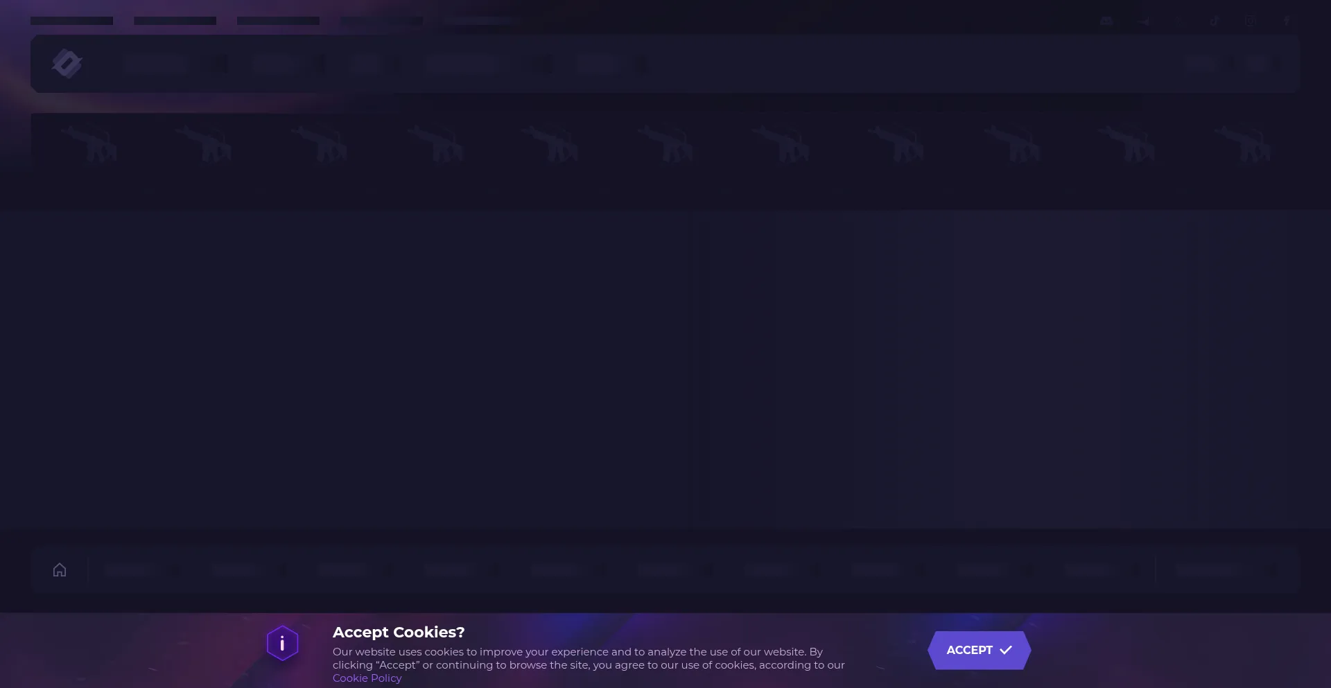 Website screenshot of Cs2.club