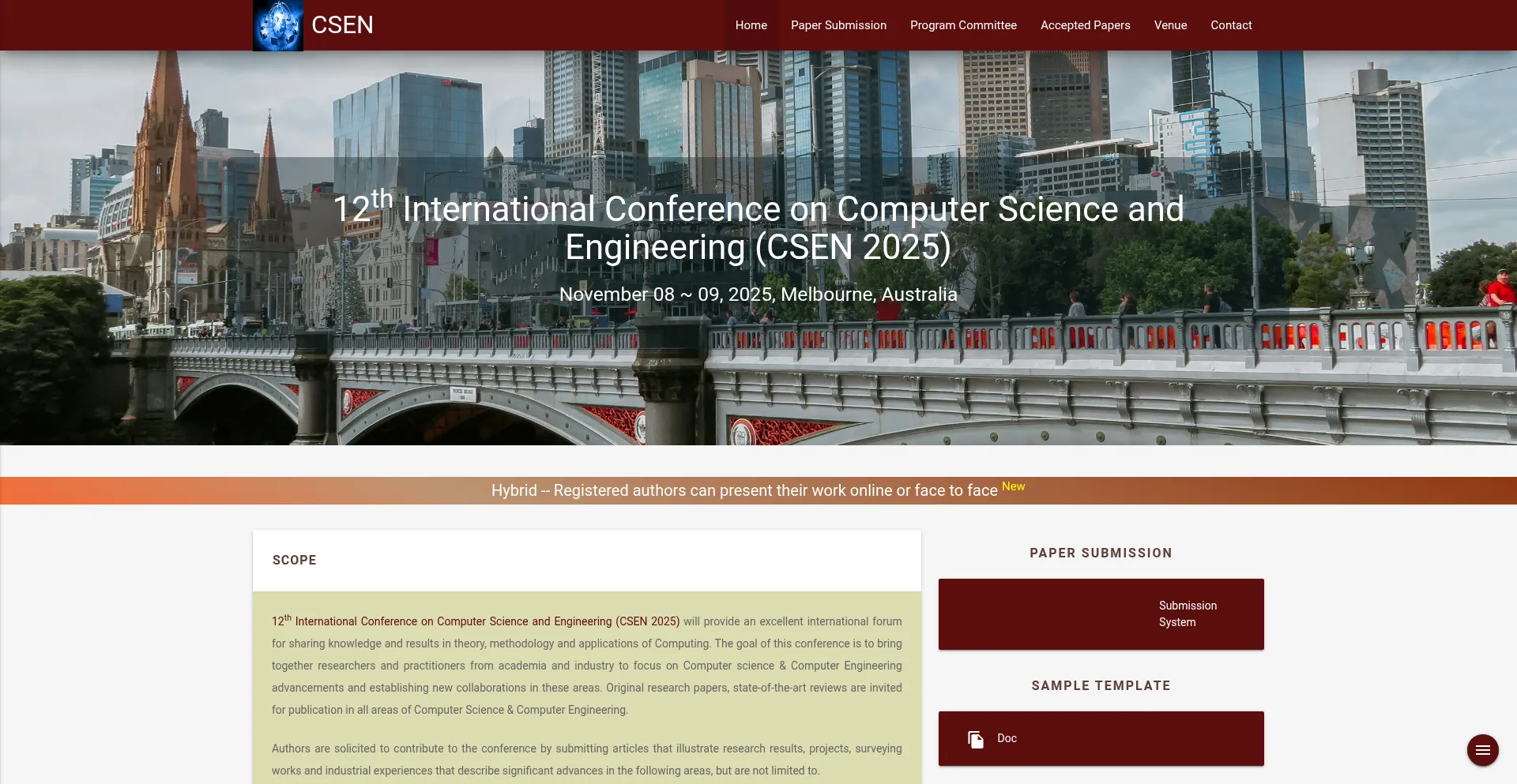 ¿És Seguro y Confiable Csen2025.org?