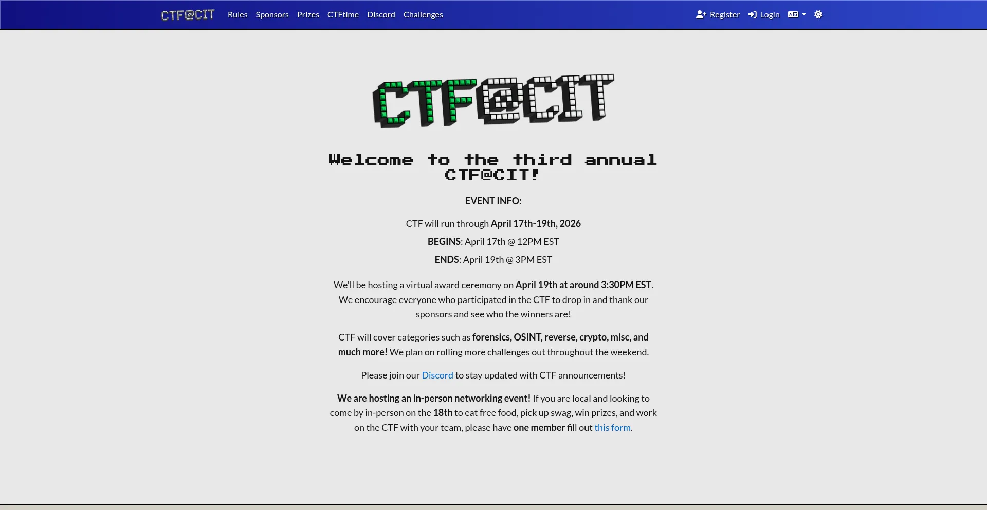 Ctf.cyber-cit.club
