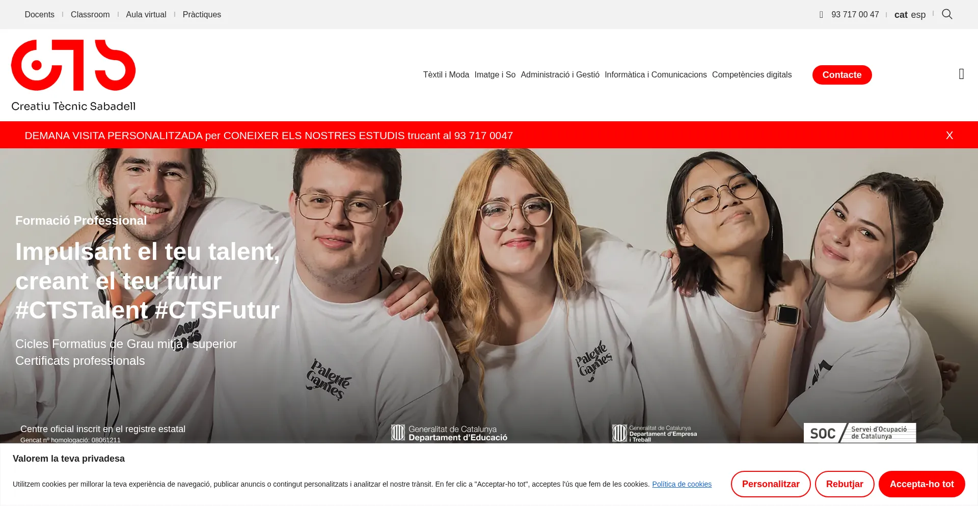 Ctsformacion.com Screenshot