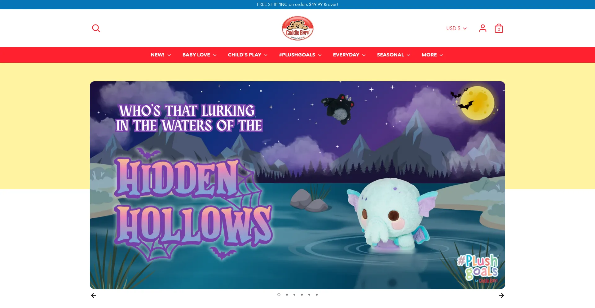 ¿És Seguro y Confiable Cuddle-barn.com?