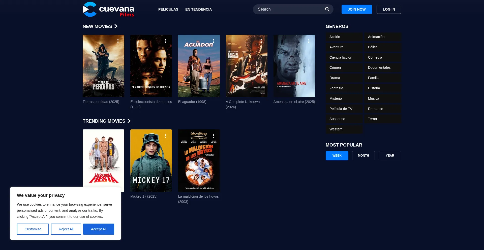 ¿És Seguro y Confiable Cuevana-films.innt.me?
