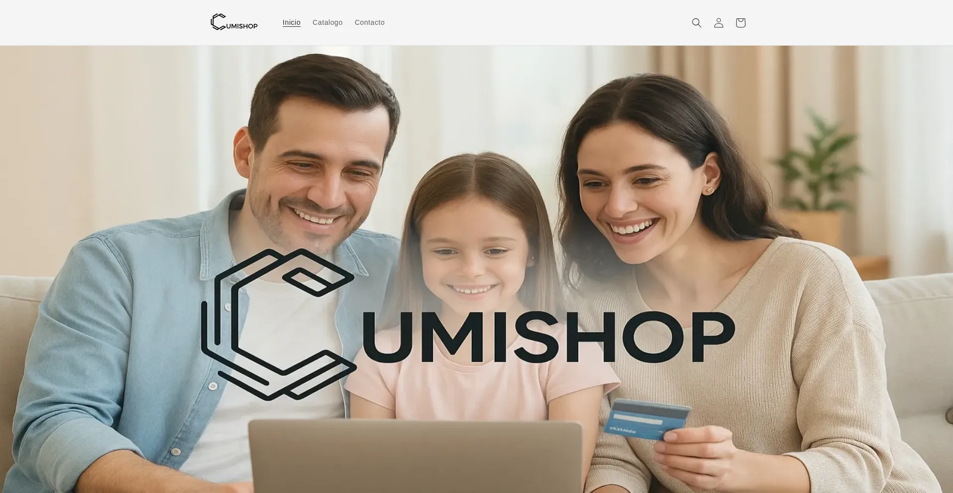 Website screenshot of Cumishop.com
