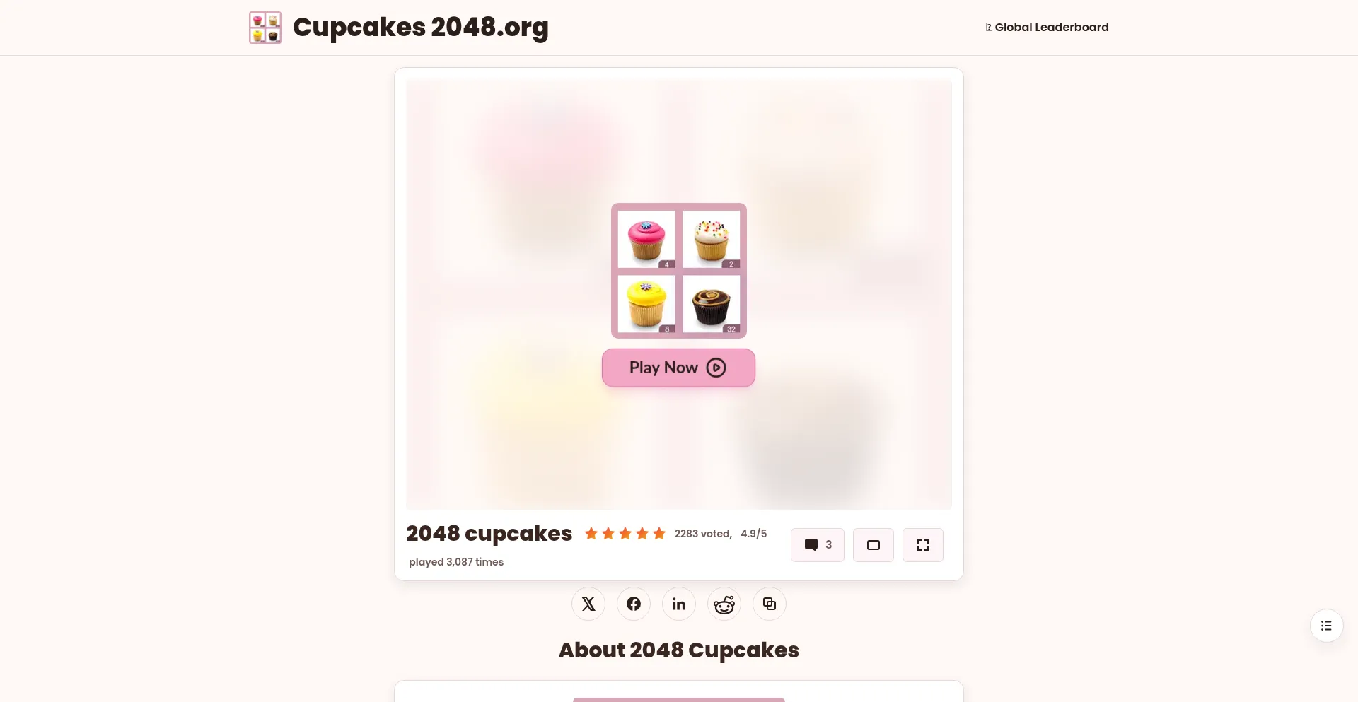 ¿És Seguro y Confiable Cupcakes2048.org?