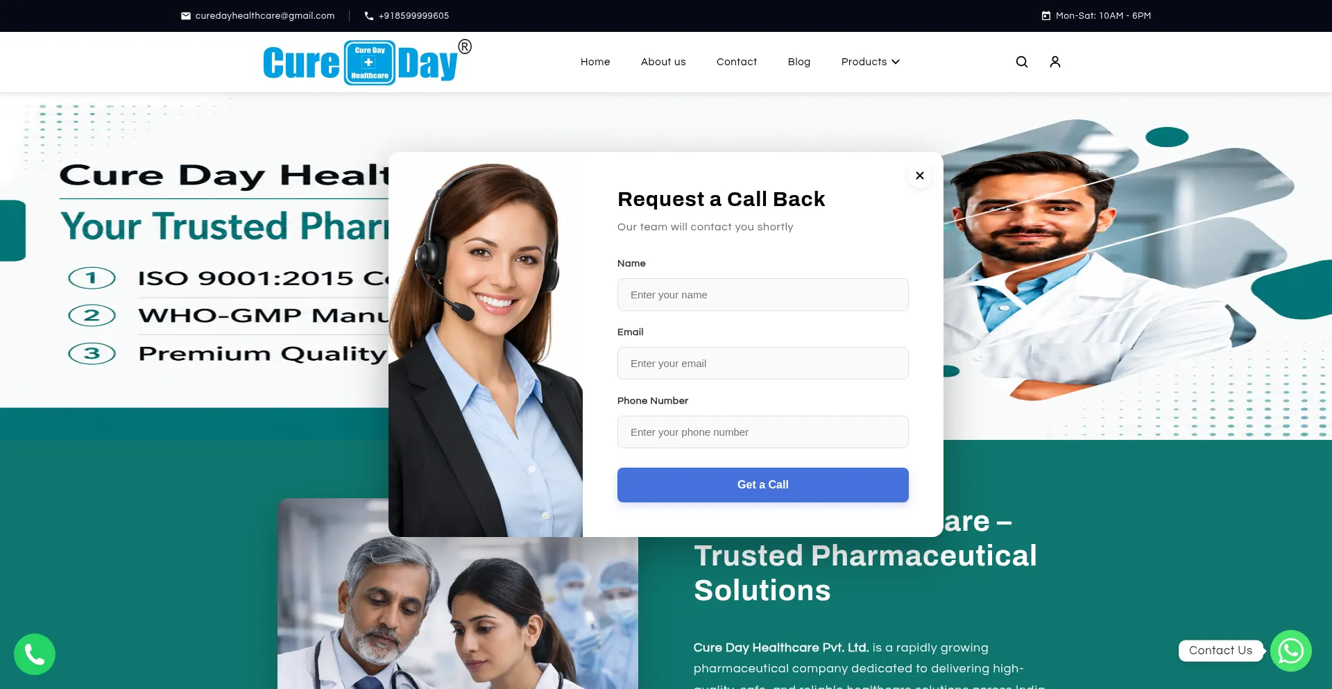 Curedayhealthcare.com