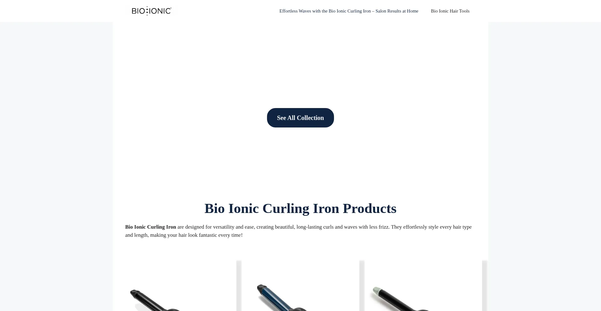 ¿És Seguro y Confiable Curlingironbioionic.com?