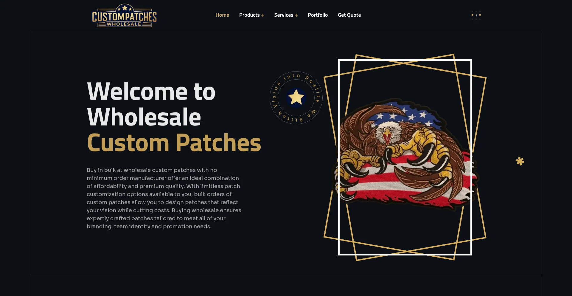 Custompatcheswholesale.com