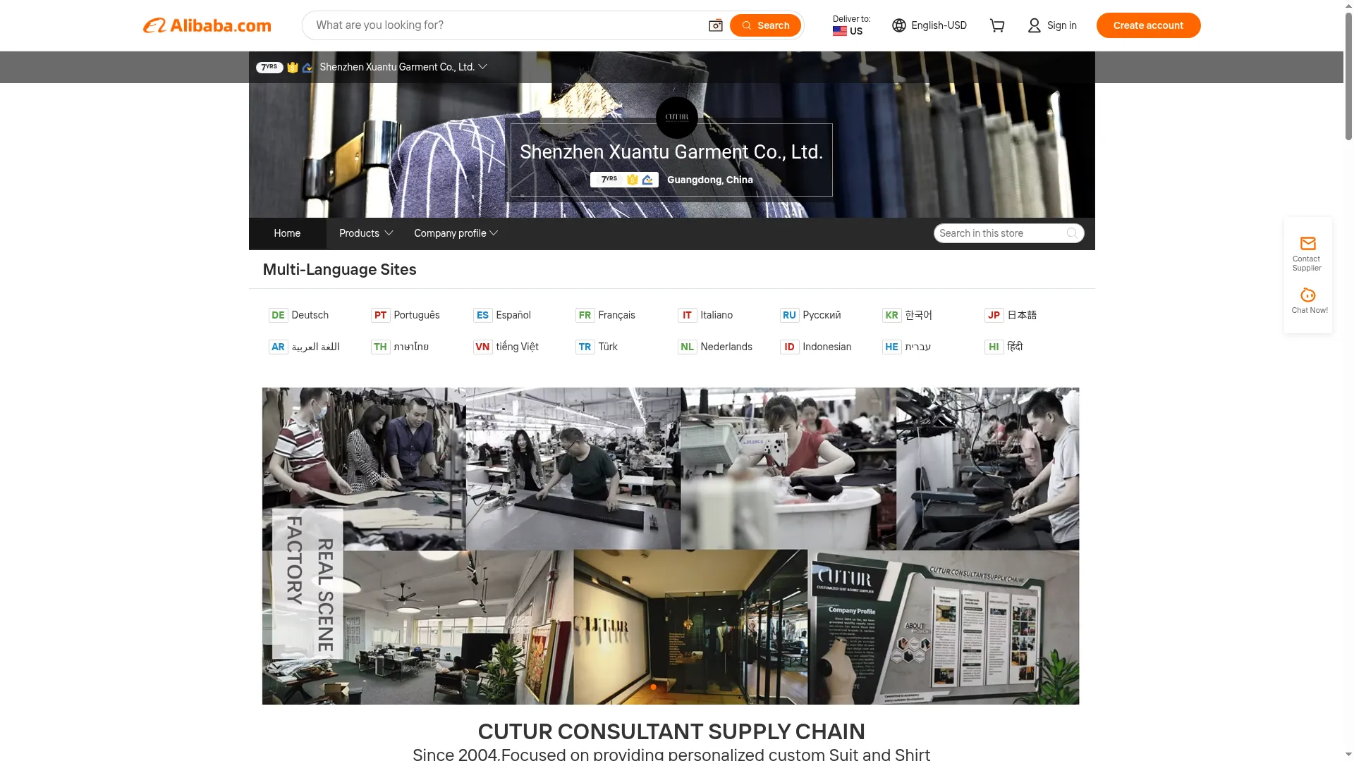 Cutur.en.alibaba.com