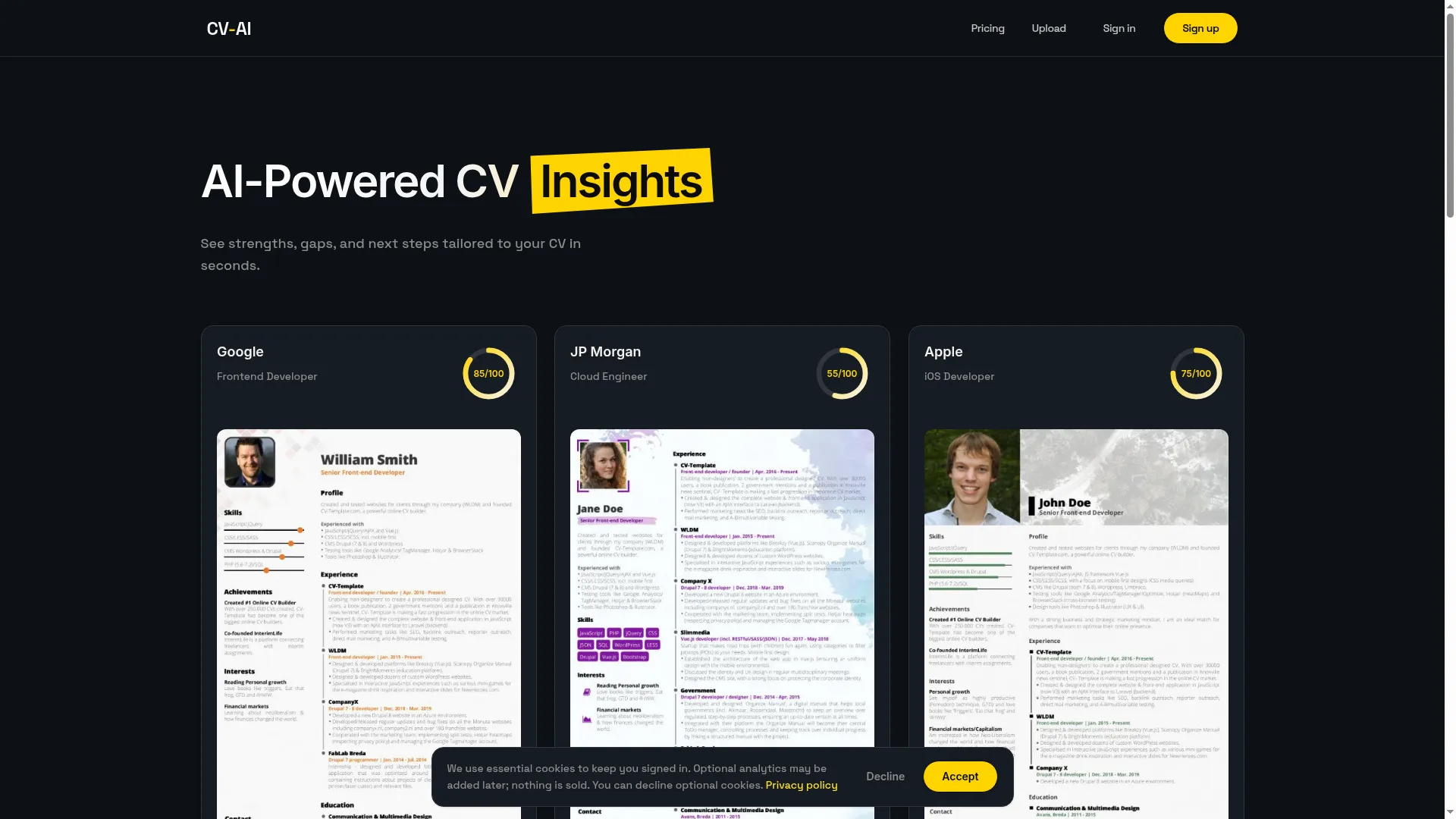 Cv-ai.uk