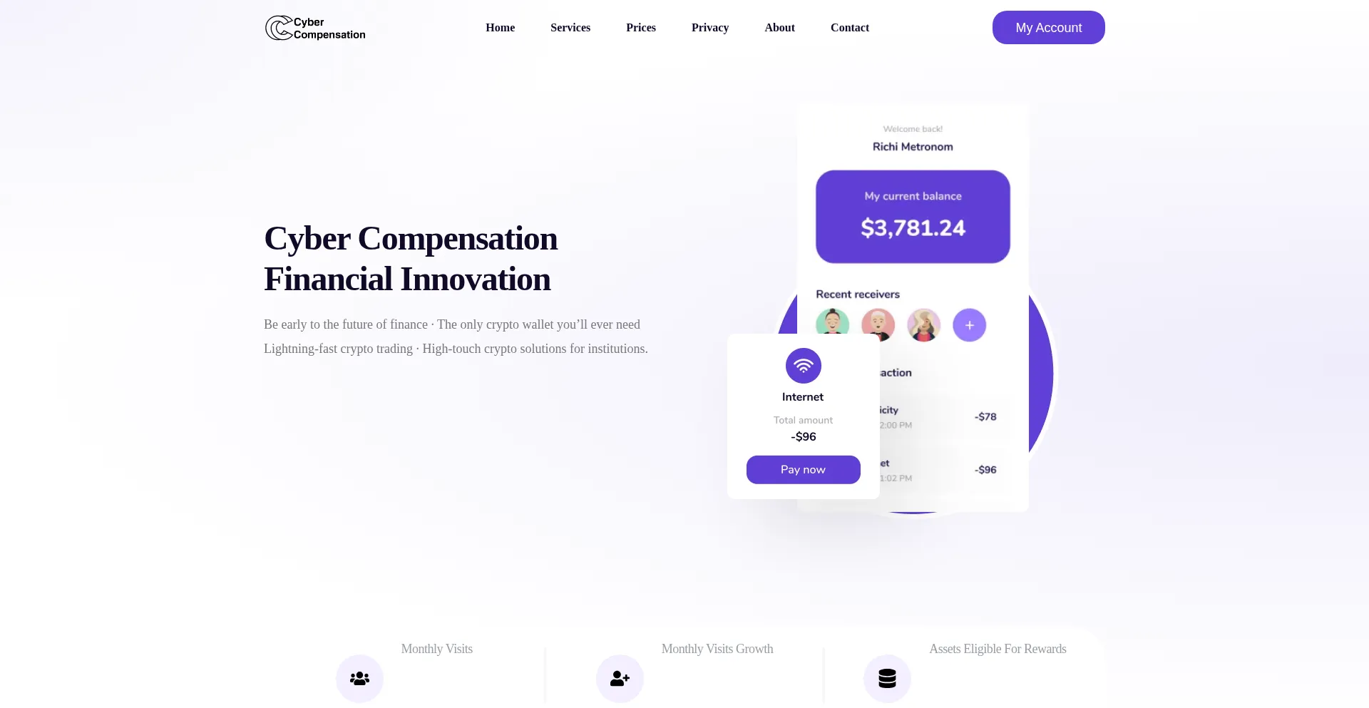 Cybercompensation.com Screenshot