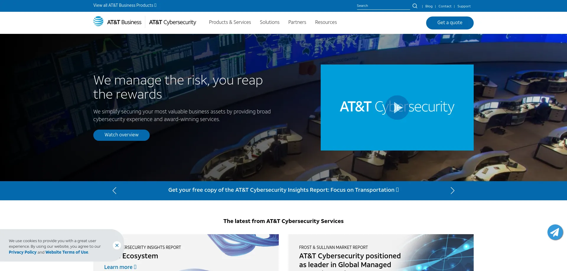 Cybersecurity.att.com