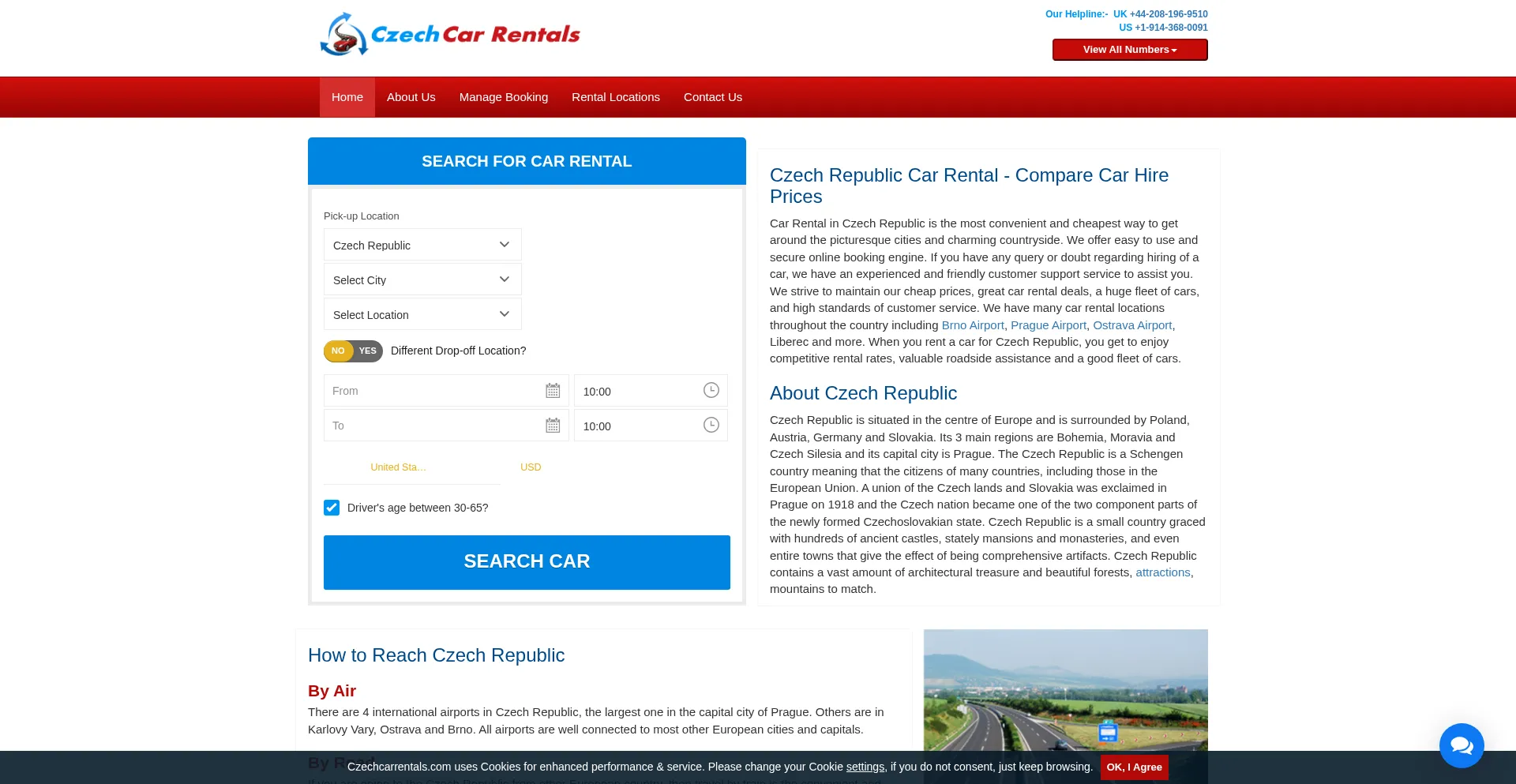 Czechcarrentals.com