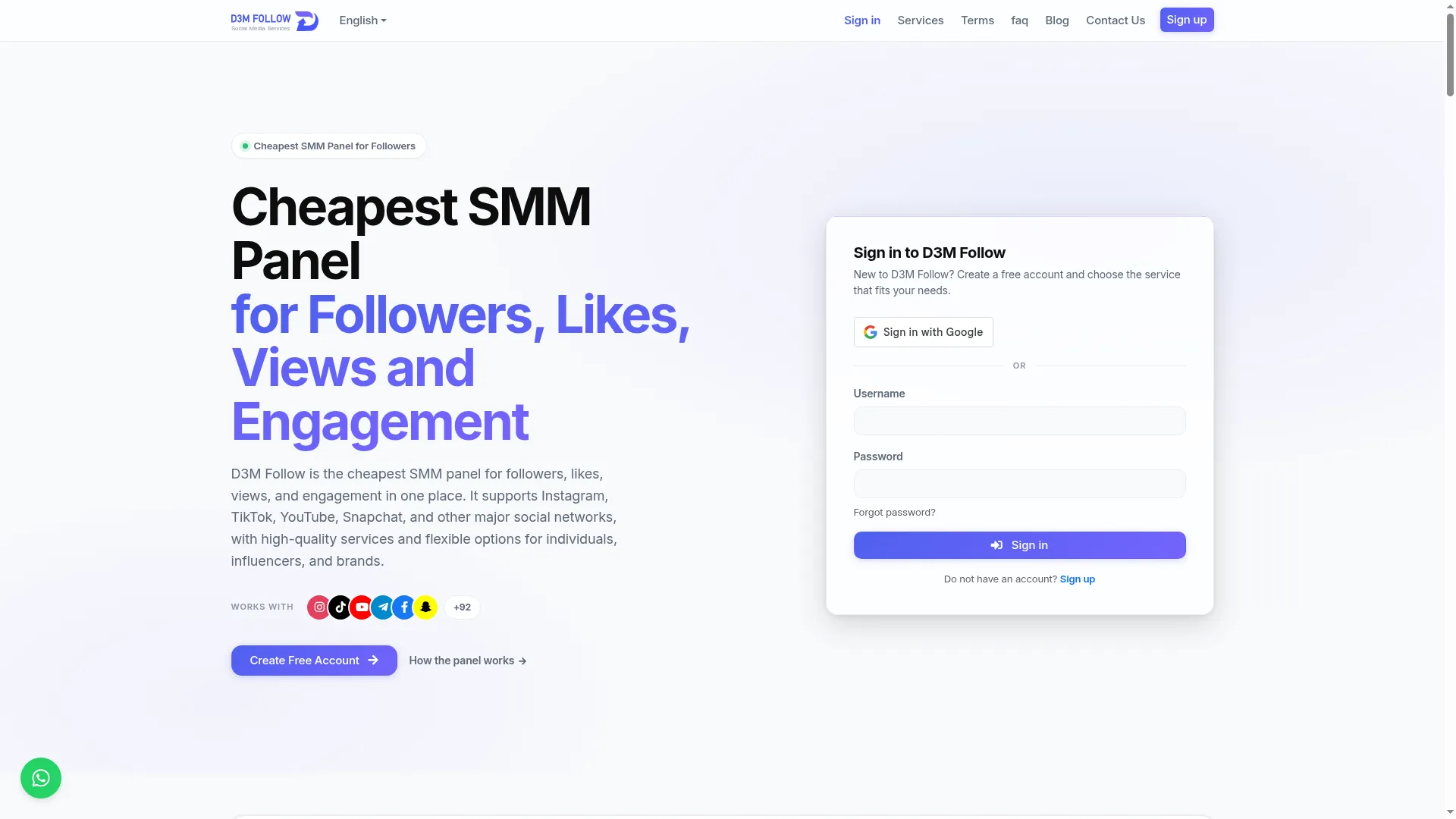 D3mfollow.com