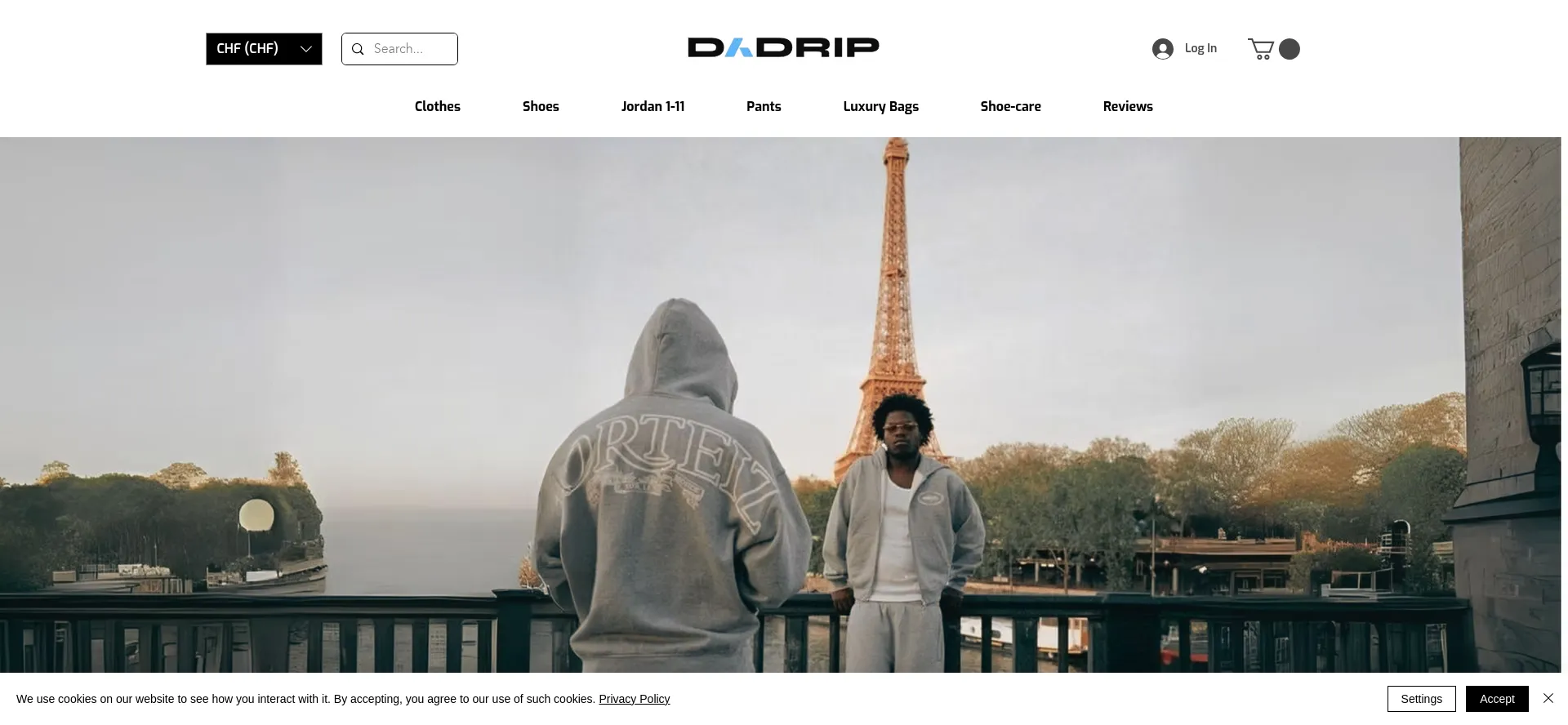 Website screenshot of Dadrip24.com