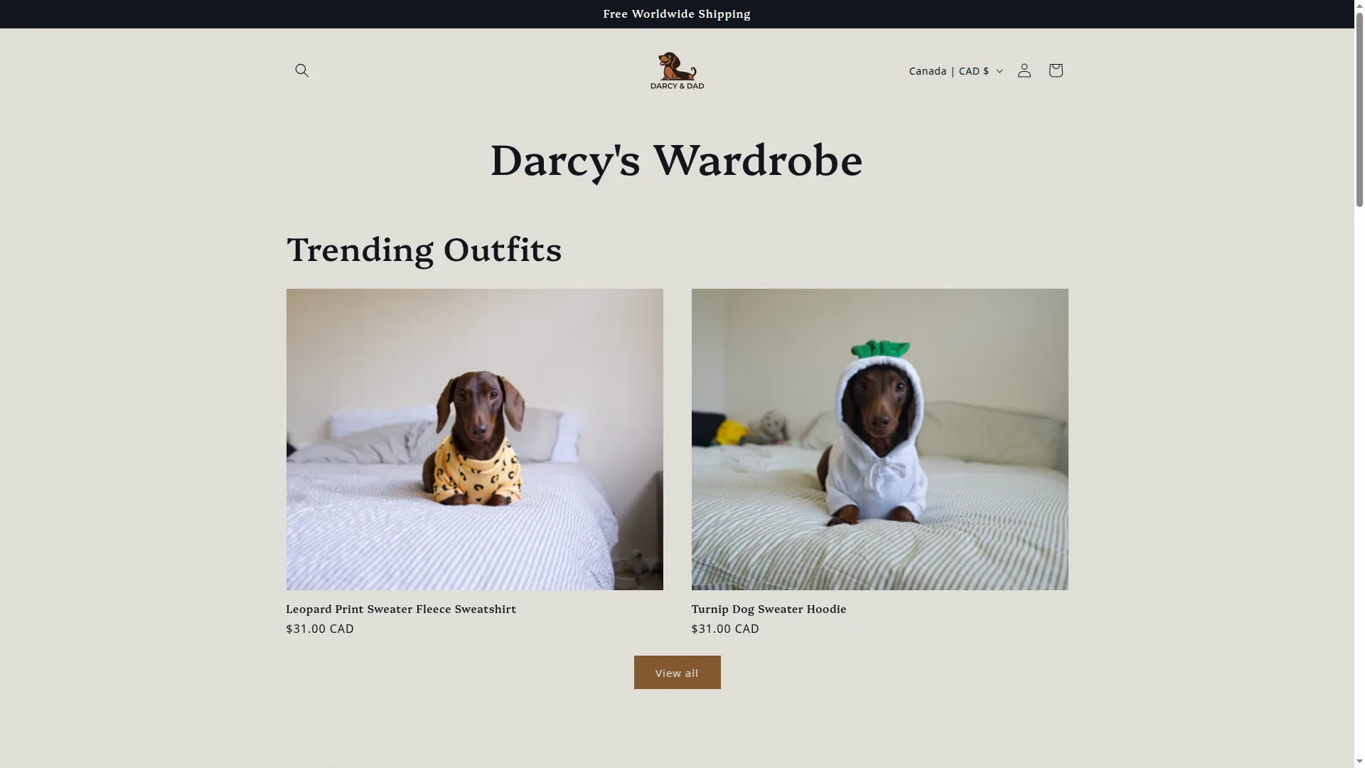 Darcyanddad.com