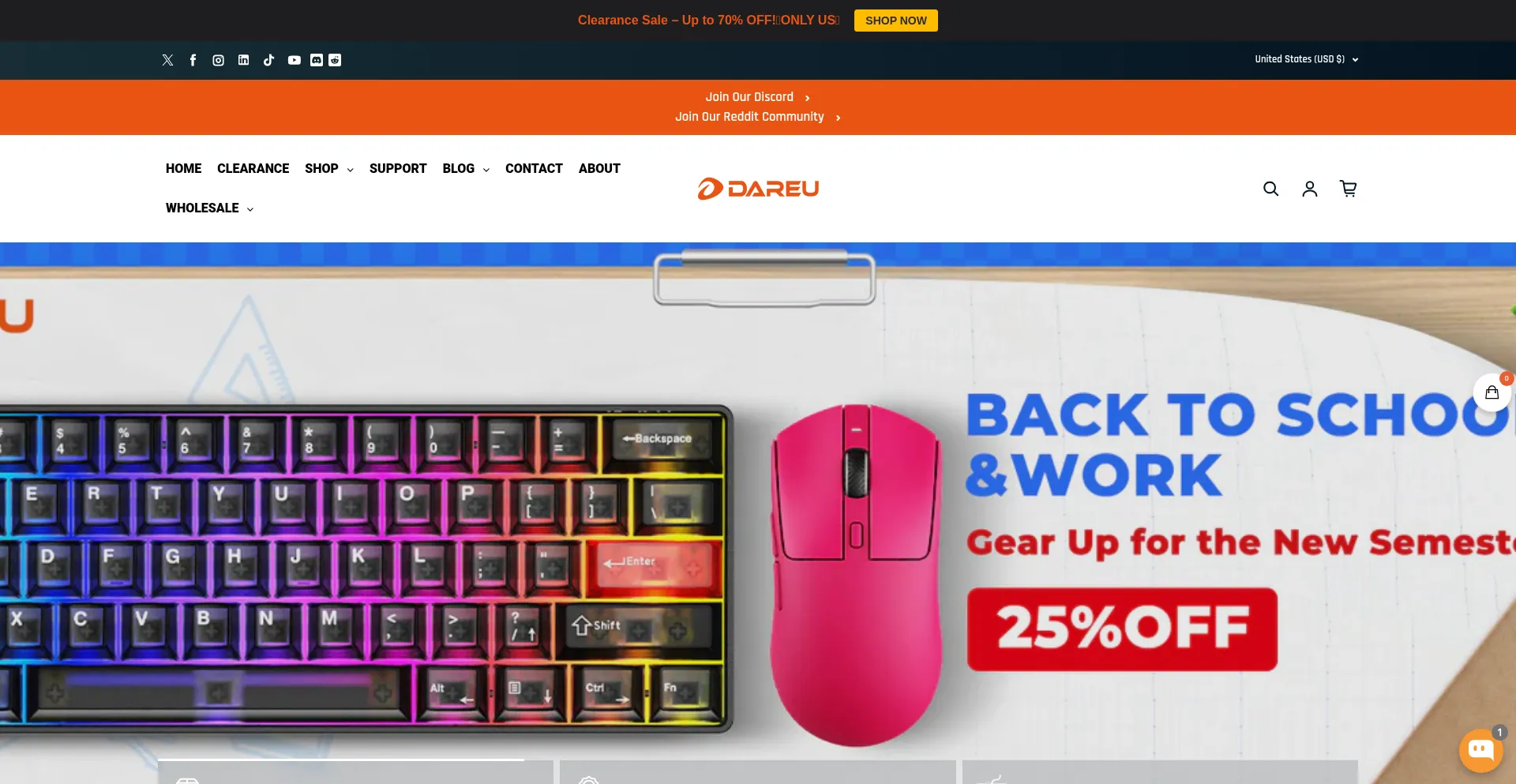 Dareu.com Screenshot