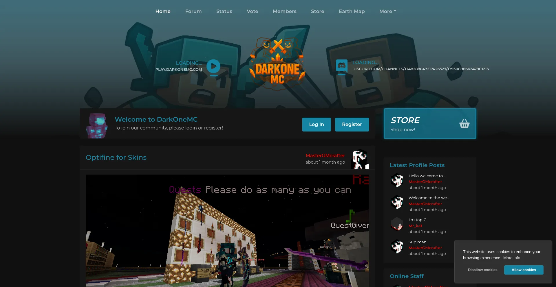 ¿És Seguro y Confiable Darkonemc.com?