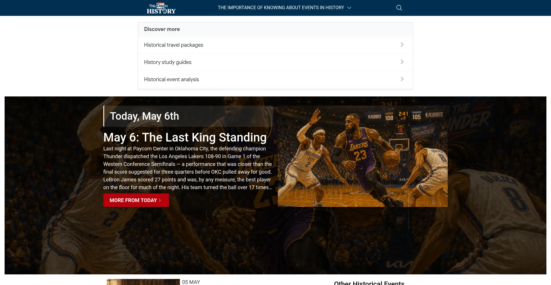 Dayofhist.com
