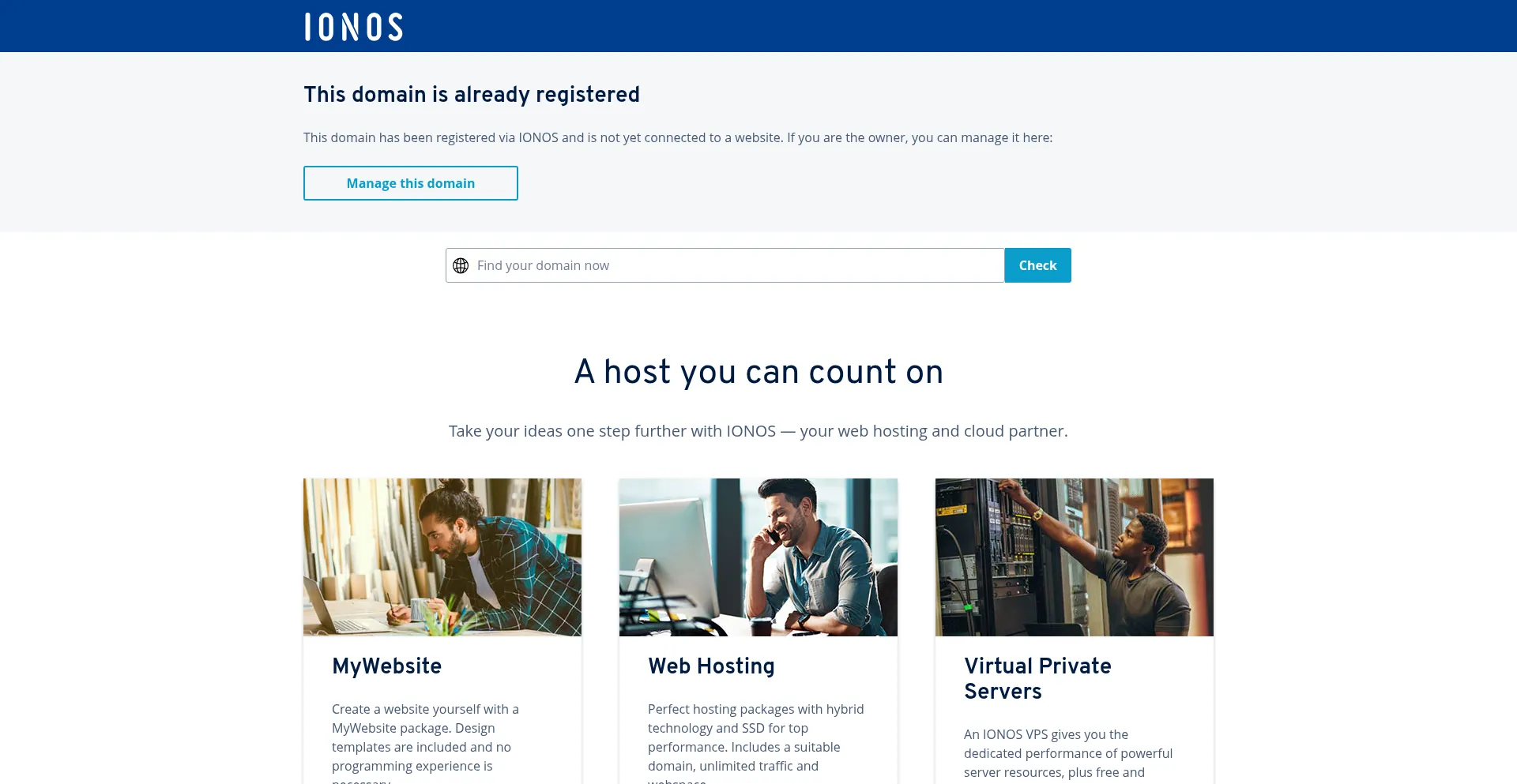 Website screenshot of Dbe-gov.online