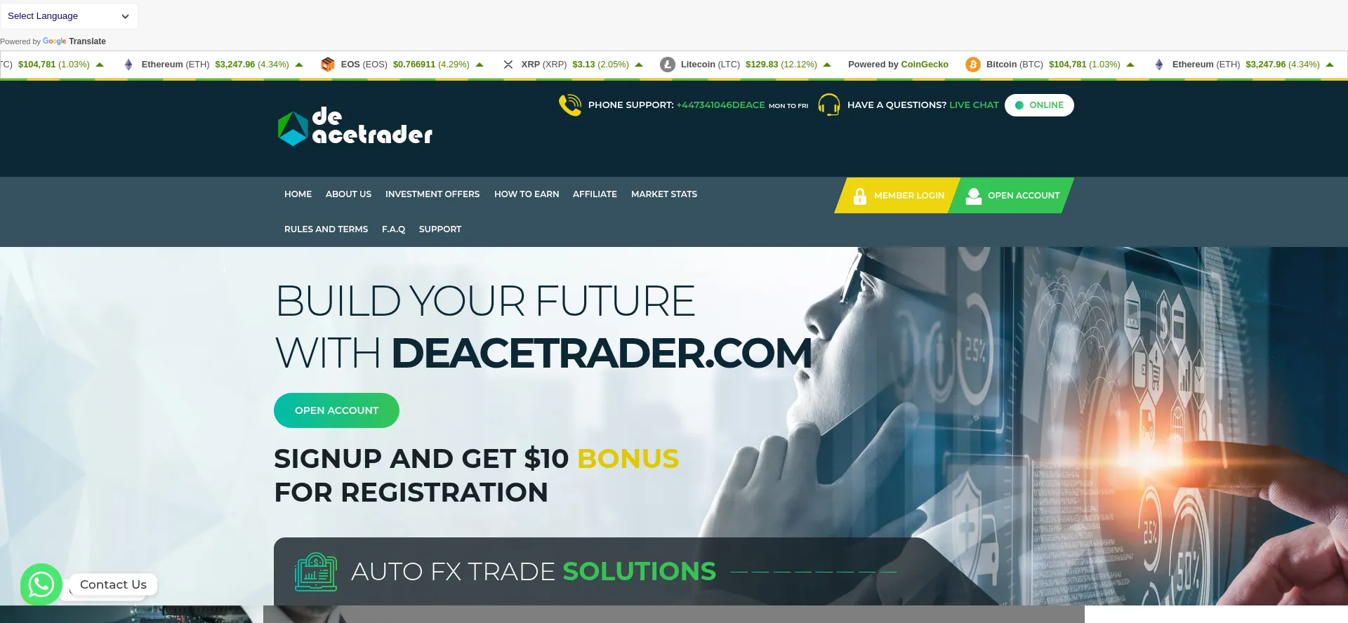 Deacetrader.com