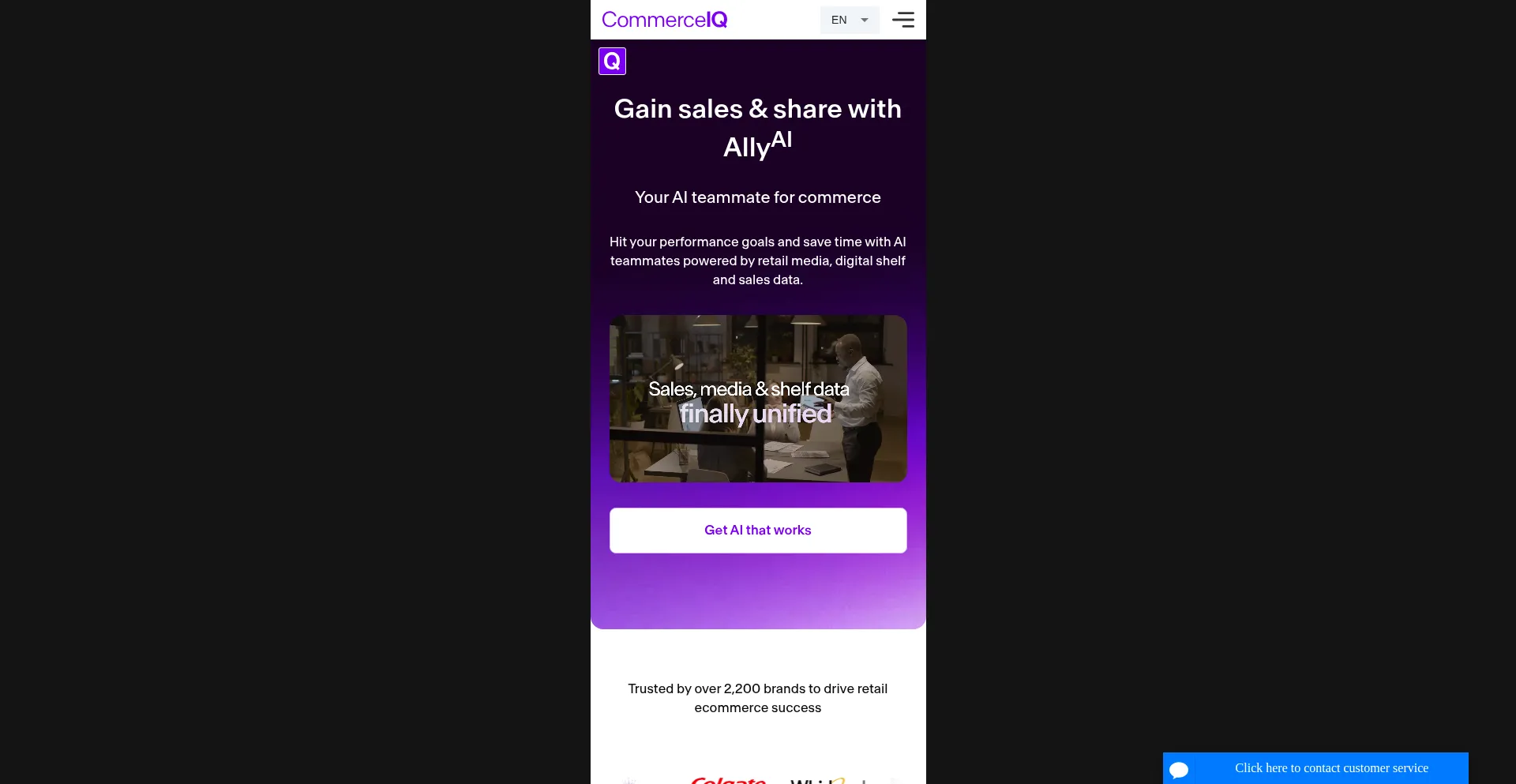 Website screenshot of Dealcommercelq.top