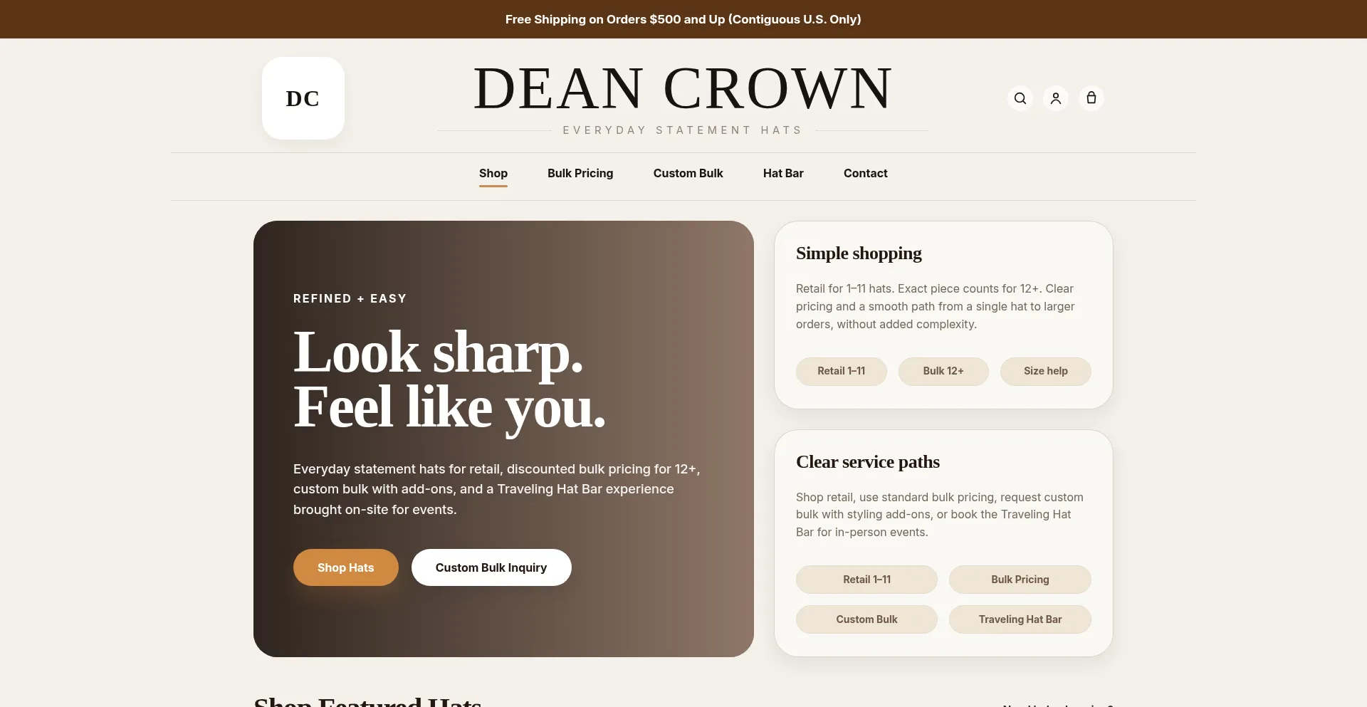 Deancrown.com