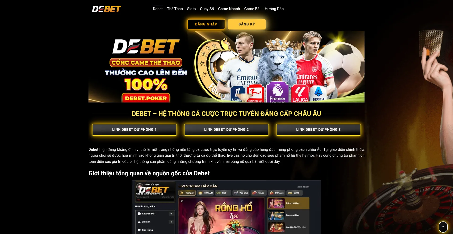 Debet.poker