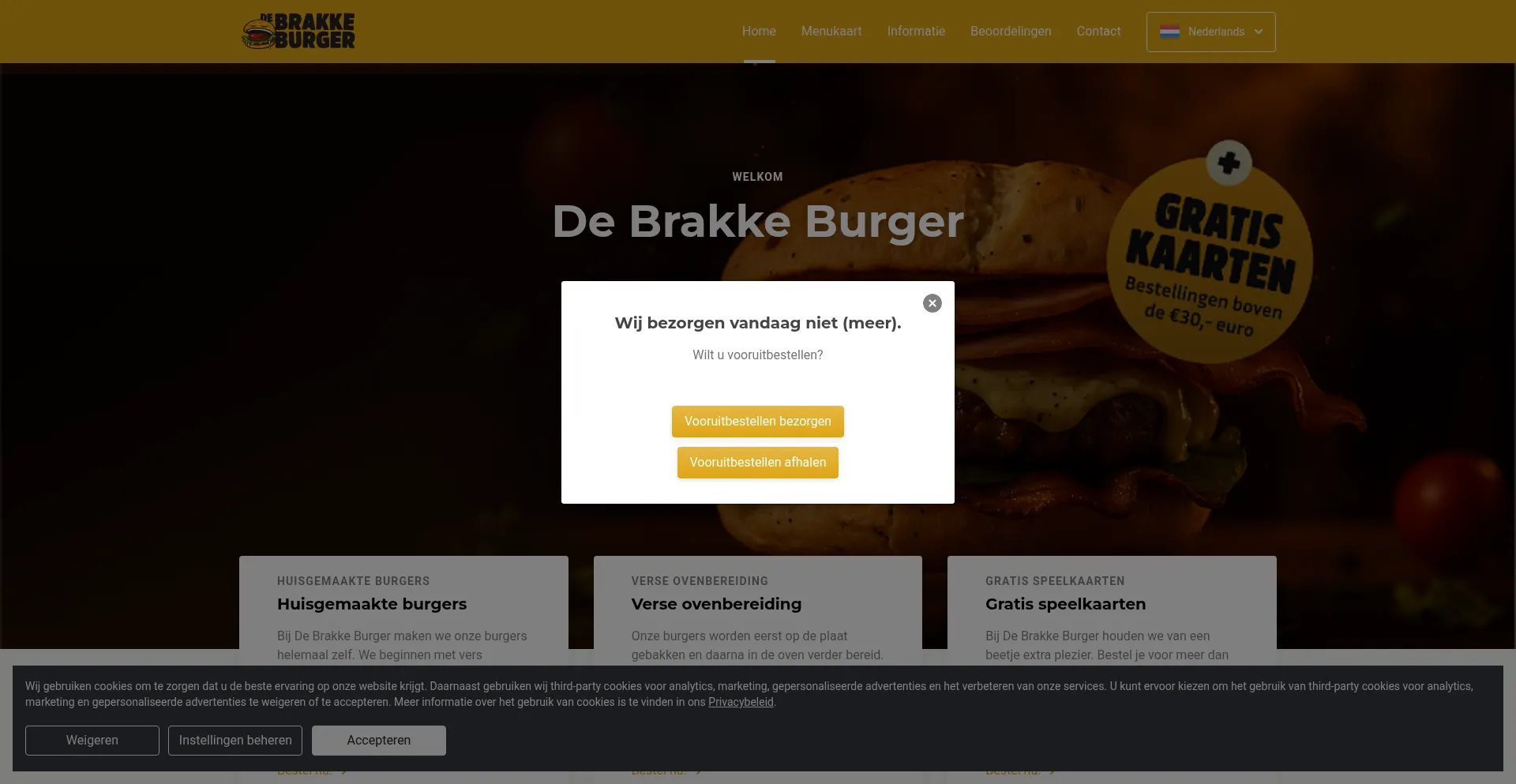 ¿És Seguro y Confiable Debrakkeburger.nl?