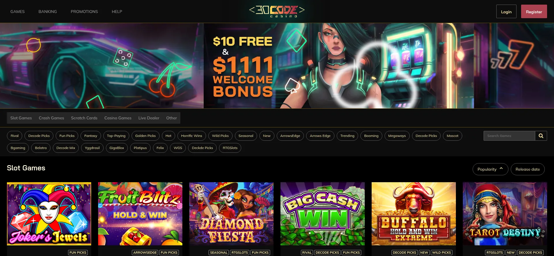 ¿És Seguro y Confiable Decode.casino?