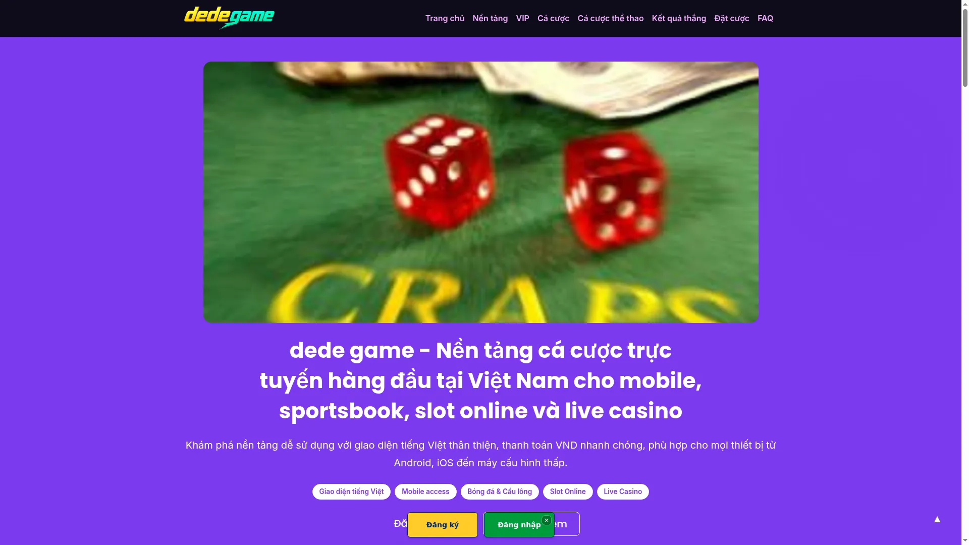 Dedegame.app
