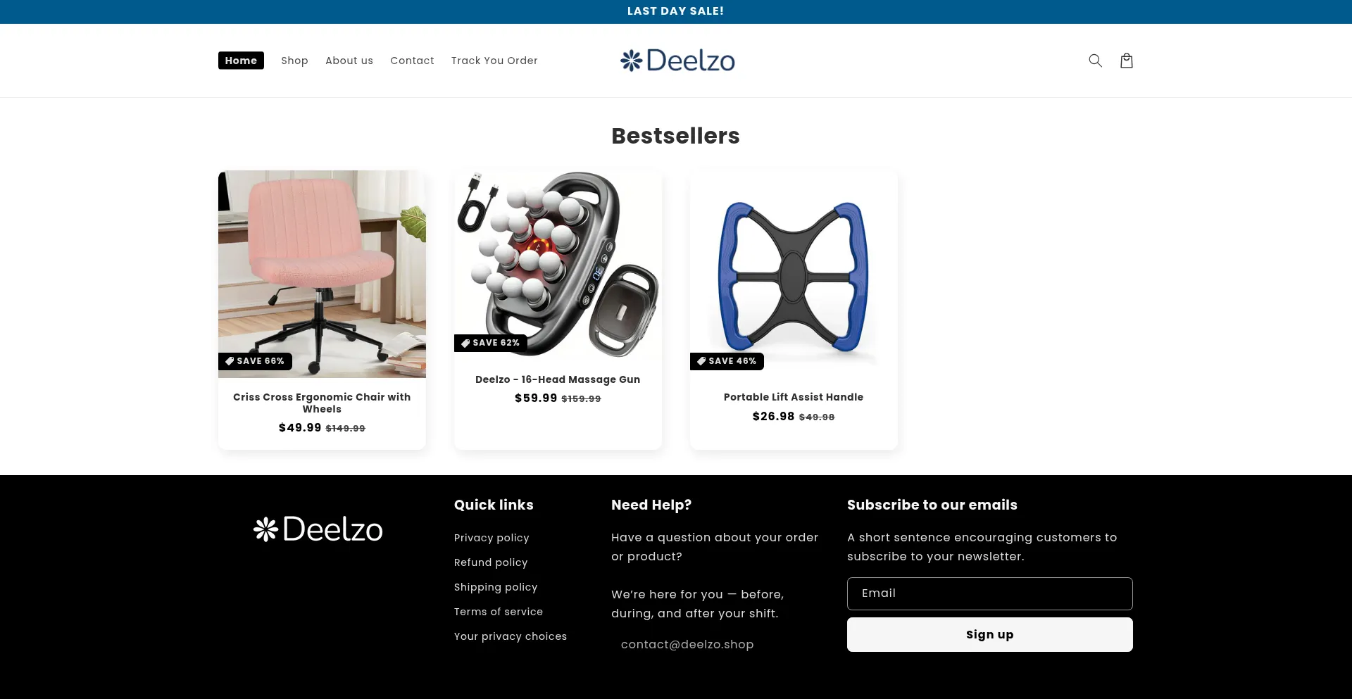 ¿És Seguro y Confiable Deelzo.shop?