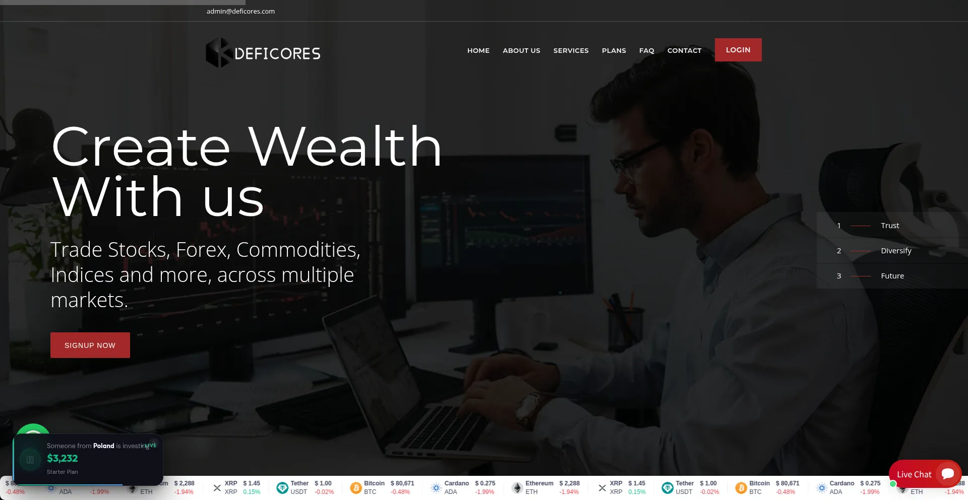 Deficores.com