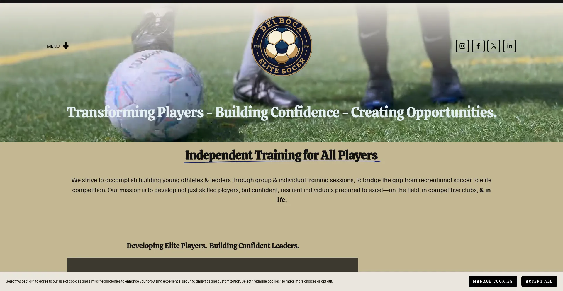 Delbocaelitesoccer.org