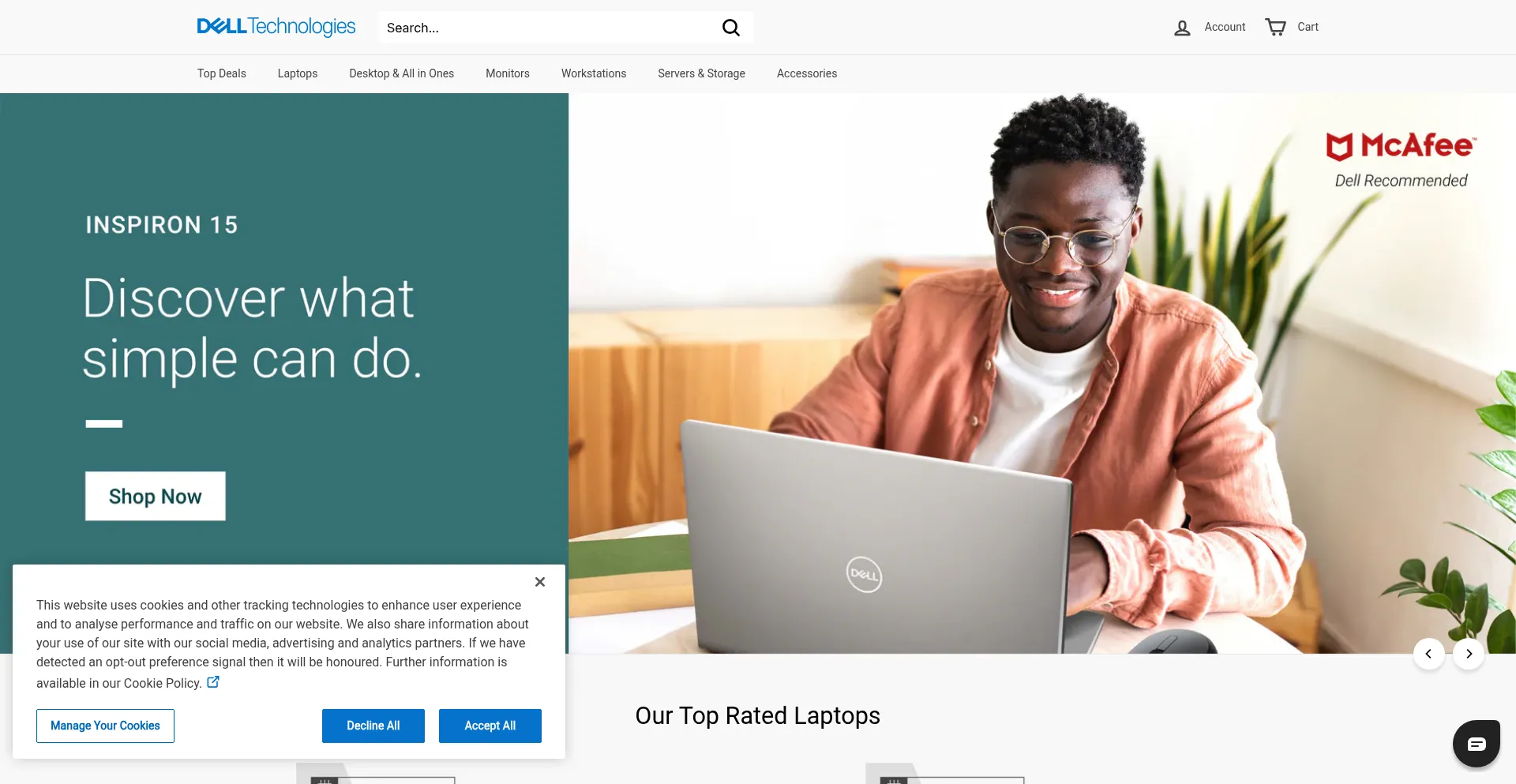 ¿És Seguro y Confiable Dellonline.co.za?
