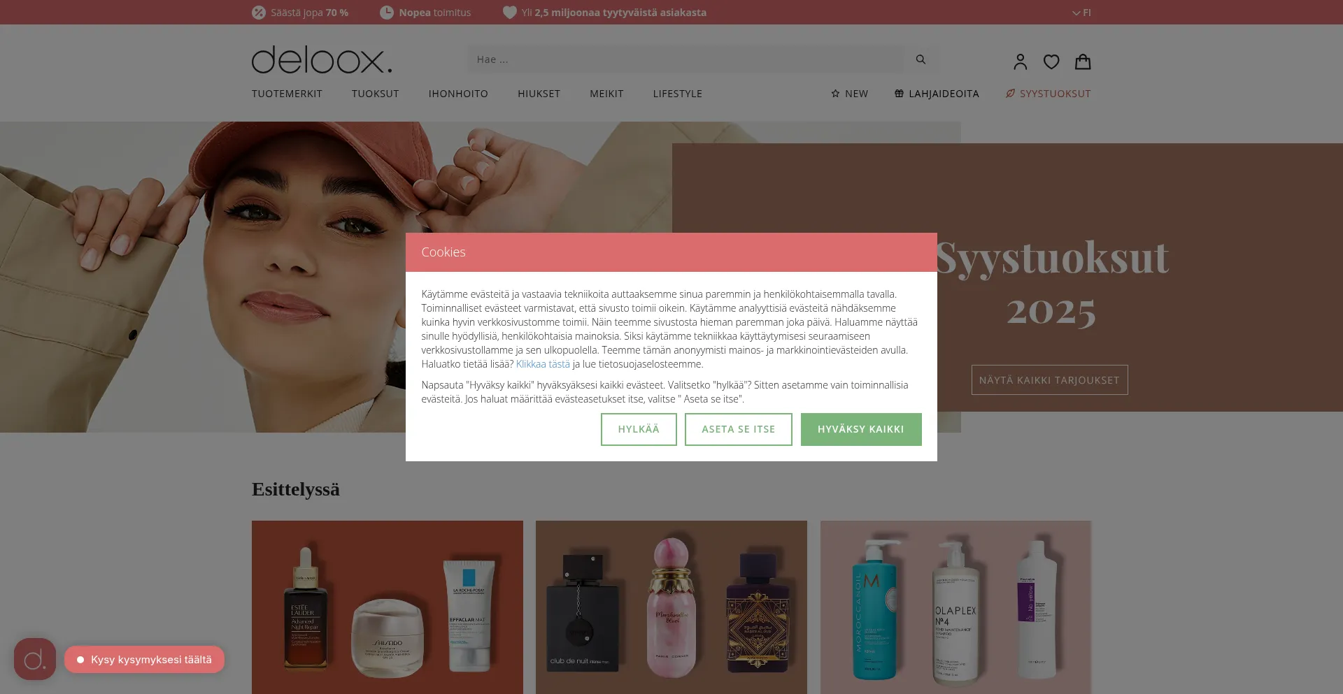 Deloox.fi Screenshot