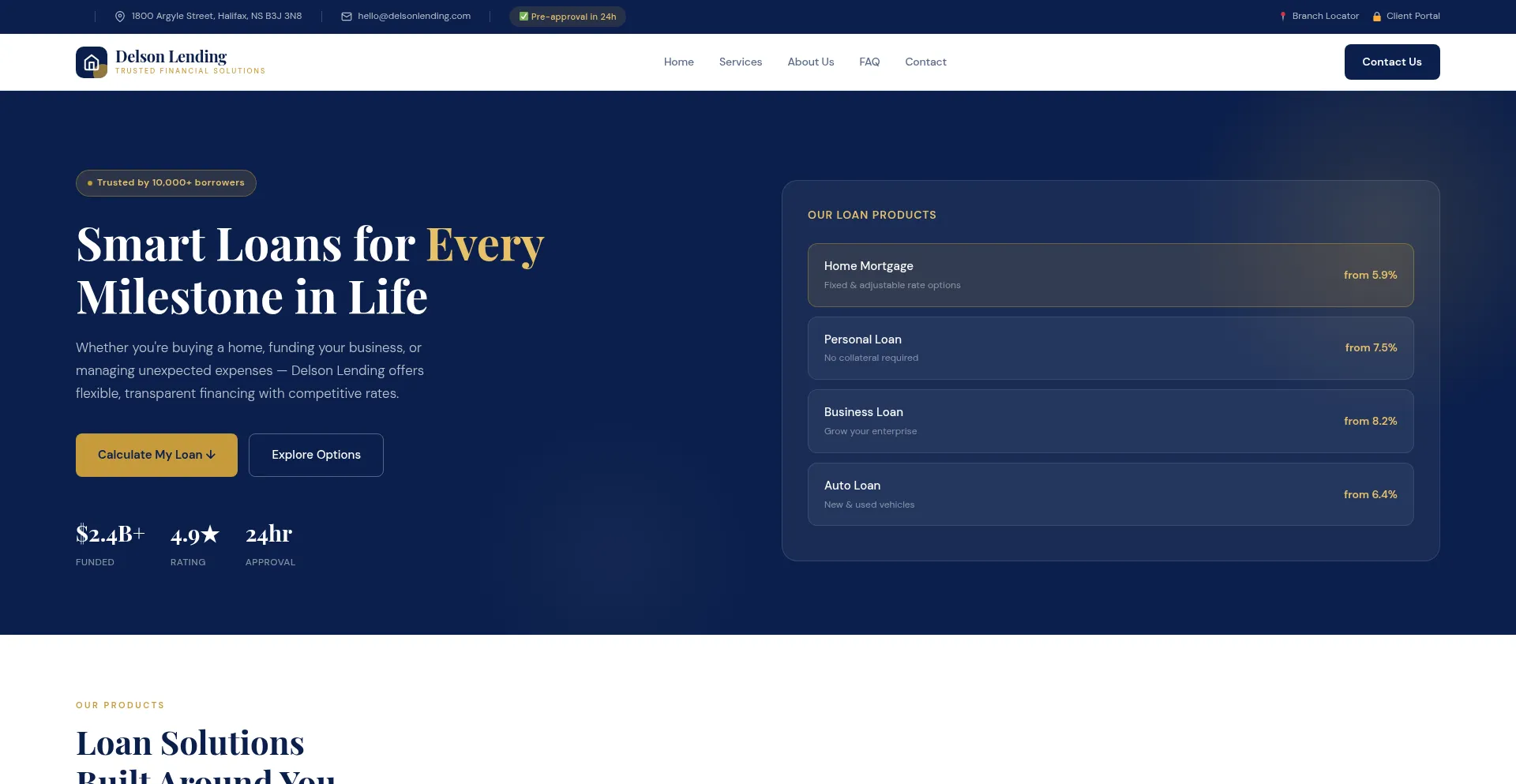 Delsonlending.com