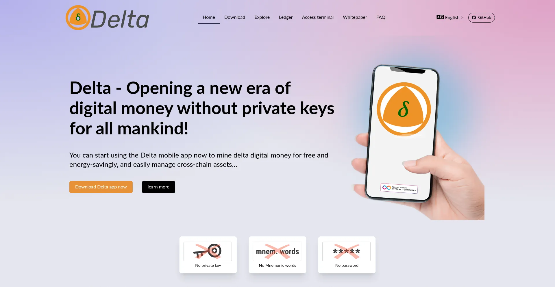Delta.kim Screenshot