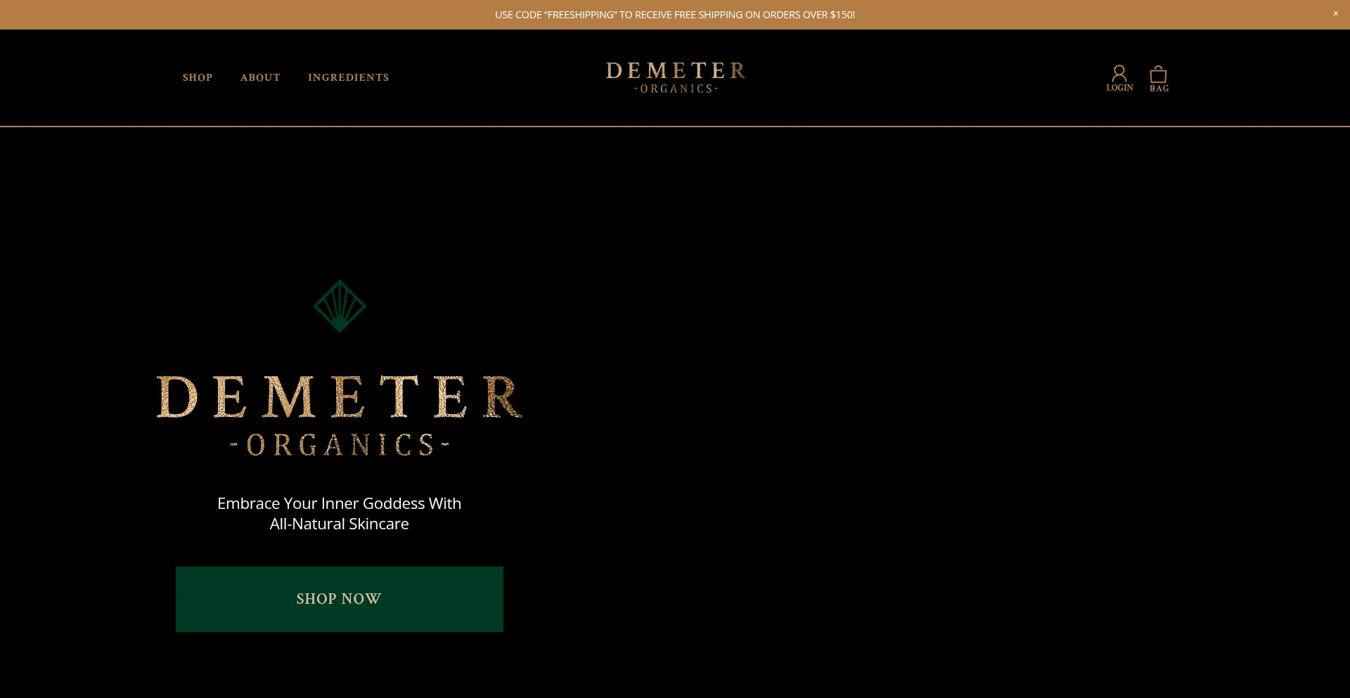 ¿És Seguro y Confiable Demeter-organics.com?