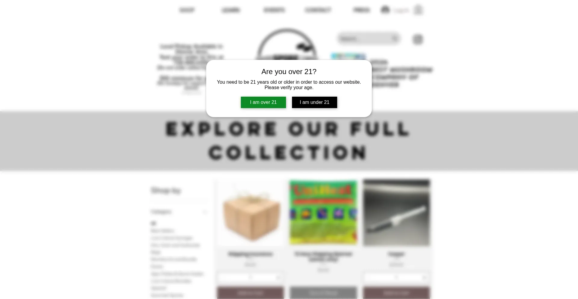 Website screenshot of Denversporecompany.com