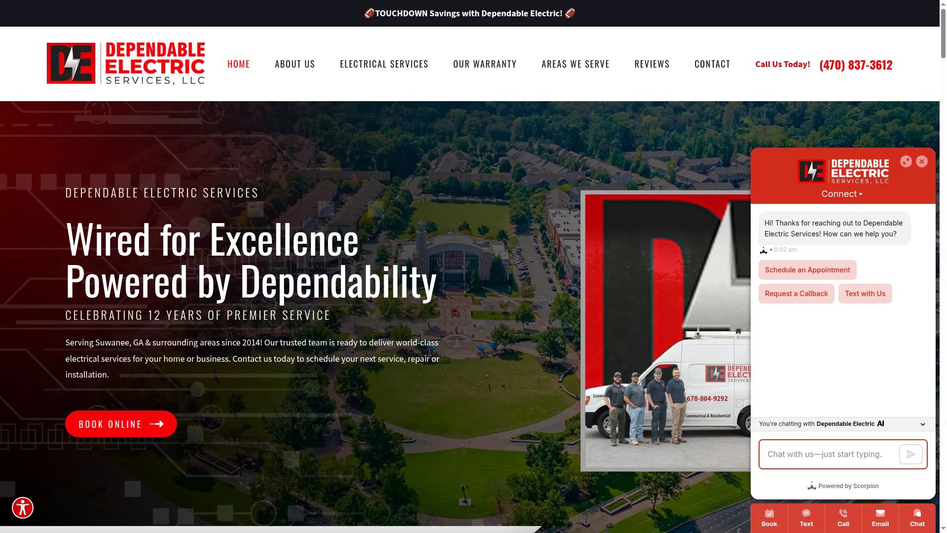 Dependableelectricatlanta.com