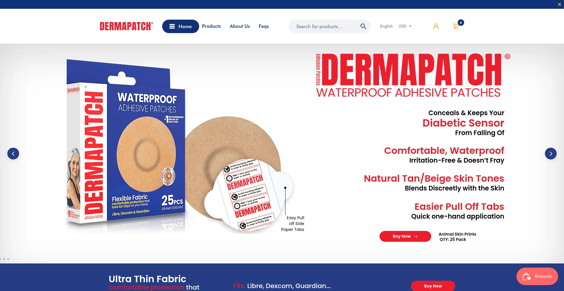 Dermapatch.org Screenshot