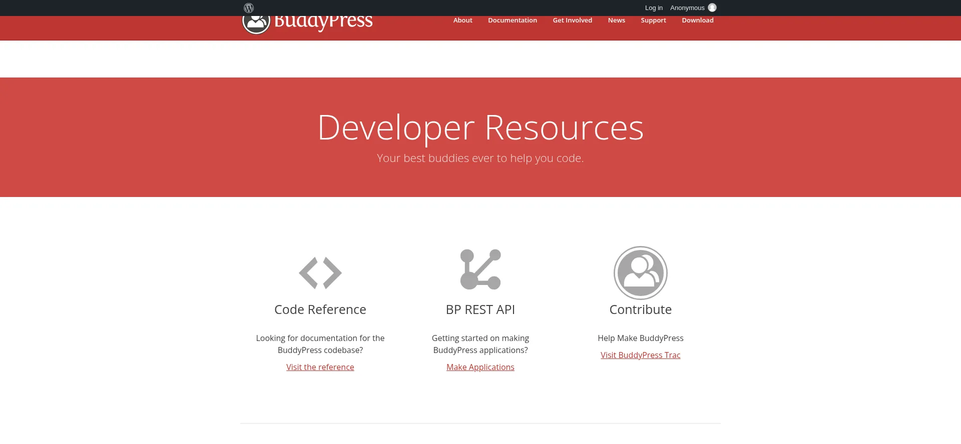 Developer.buddypress.org